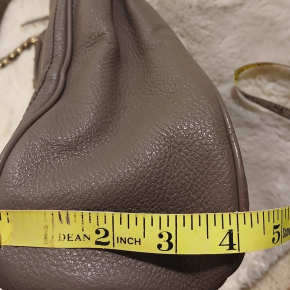 Kate Spade Taupe Leather Shoulder Bag - Picture 14 of 16
